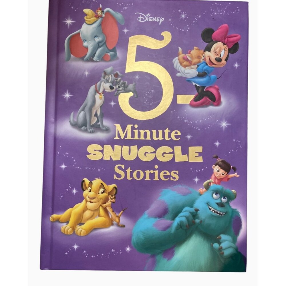 Disney 5-Minute Snuggle Stories Hardcover Book